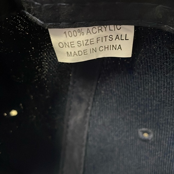 Fire Department Navy Blue Embroidered Baseball Cap - Picture 9 of 12